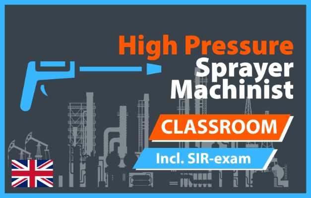 SIR High Pressure Sprayer Machinist (HDS-M) course incl. exam